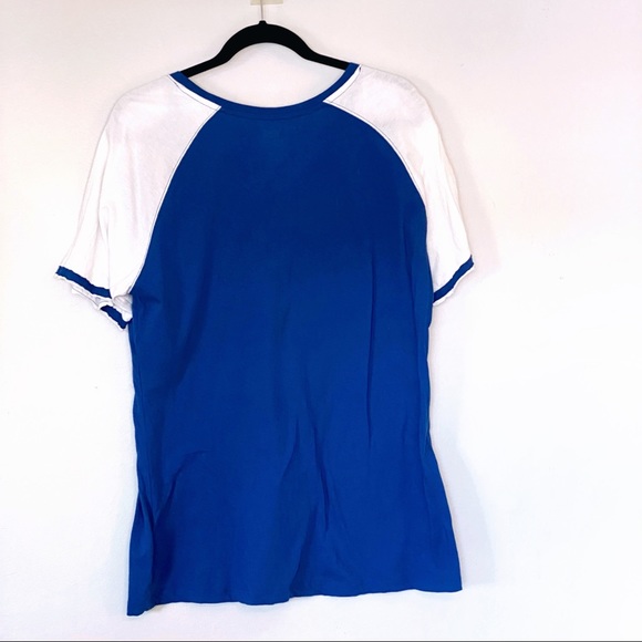 Los Angeles Dodgers LA Baseball tshirt Plus Size XXL MLB BLUE WHITE - Picture 4 of 4